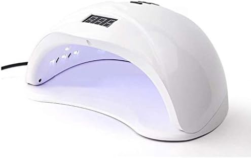 SXNBH bijelo svjetlo za nokte ， LED lampica za nokte prenosiva 52W sušilica za nokte s 24 kuglice laka za nokte za sušenje