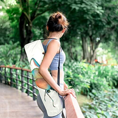 Bright Mantis Yoga Mat torbe s punim zipom joga nosač torbe za žene muškarce, nosač joge prostirke s podesivim remenom