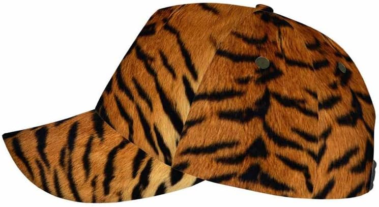 Alrbe Tin bejzbolske kape za životinjsku tiger kožu print sunčeve kapije Snapback kamiondžija za muškarce višebojne