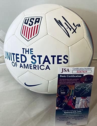 Clint Dempsey Seattle Sounders potpisali su F/S Team USA Nike nogometna lopta JSA - Autographd Soccer Balls