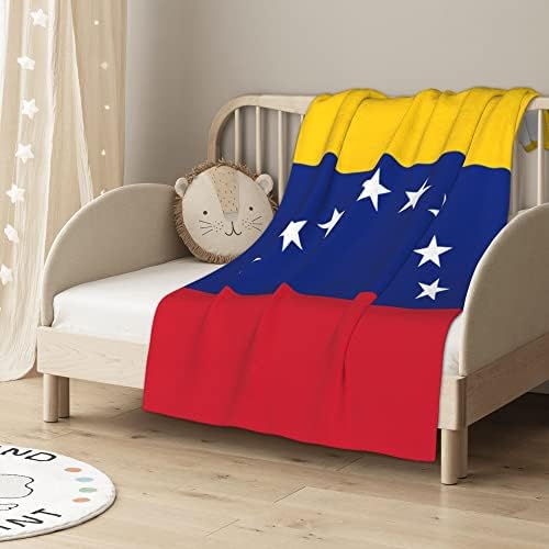 QG ZZX zastava Venezuela dječje pokrivač za dječake djevojčice Clib pokrivač kolica kolica
