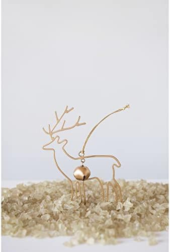 Kreativni koo-op 14 metalni ukras jelena s zvonom