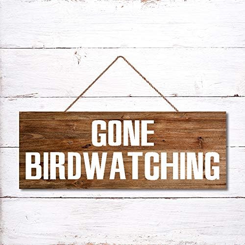 Zidni znakovi za kućne seoske kuće drvene izreke i citati Posteter na vratima Wood zidna ploča inčni promatranje ptica 02