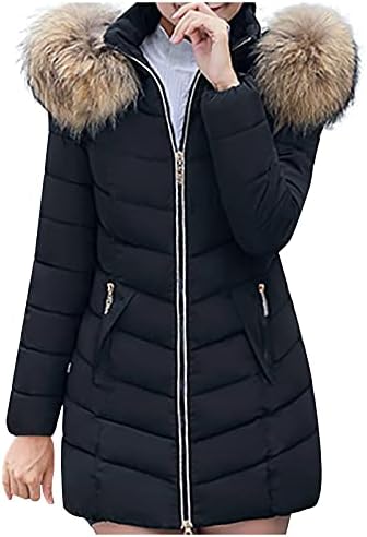 RMXEI Ženski modni srednjoškolski modeli SILM pamučna jakna velika kosa dolje pamučna jakna