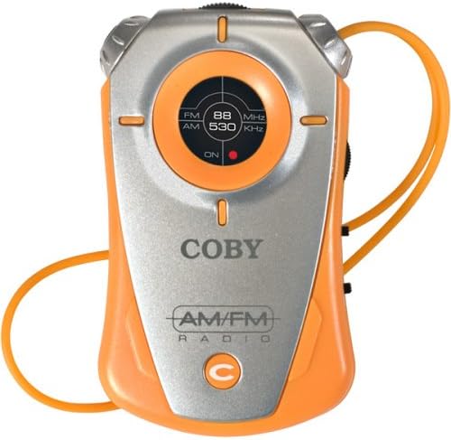 Coby CX-71 org Mini AM/FM Pocket Radio s remenom za ruke