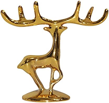 Autoly Zlatni dekor uređenja jelena figurice male životinjske statue Moderni stil