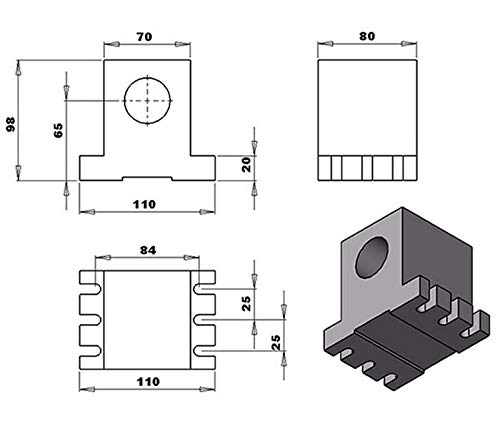 GOWE 4. osi CNC K11 3 čeljusti Chuck CNC Rotacijska os 100 mm 4. Omjer osi 6: 1 za stroj za stroj CNC