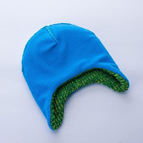 Nova djeca djeca mališani zimi šešir uši pleteni topli beanie fleece obloženi šešir za dječake djevojčice