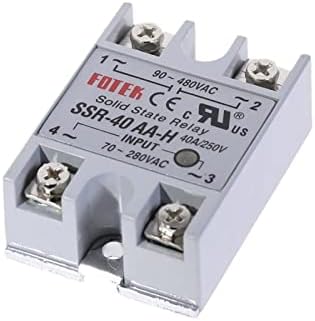 Pikis Solid State Relay SSR-40AA-H 40A AC do AC 70-280V AC do 90-480V AC SSR 40AA H relej Relej Regulator otpora čvrstog