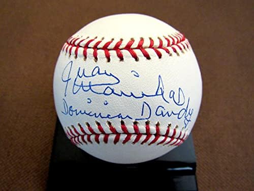 Juan Marichal Dominikan Dandy San Fran Giants Hof Potpisan Auto OML bejzbol JSA 2 - Autografirani bejzbol