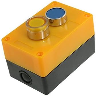 AC 110V žuti indikator svijetloplavi momentalni prekidač prekidača gumba Ne - Prekidači -