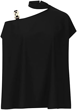 Ruziyoog hladni vrhovi ramena za žene seksi choker vrat batwing rukav haljina bluza ljetni trendovski tiskani majice labave