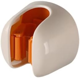 Mop zidni nosač stezaljke metle kuka ne-perforirani učvršćivanje toalet jak viskozni mop za skladištenje kopča-narančastog