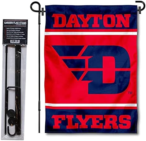 Dayton Flyers Garden Flag and Flag Stand Welder Set