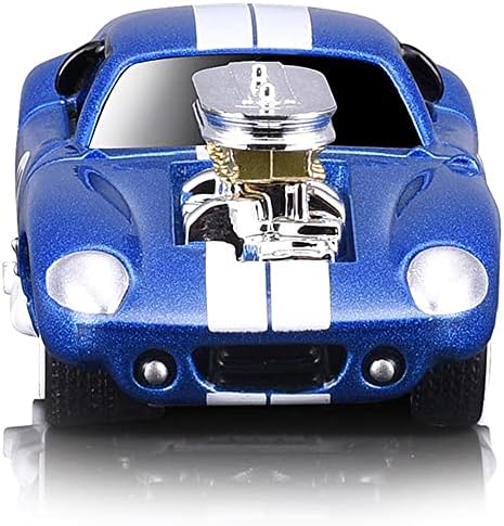 1965. Shelby Daytona Coupe 13 Plavi metalik s bijelim prugama 1/64 Diecast Model Car by Muscle Machines 15552