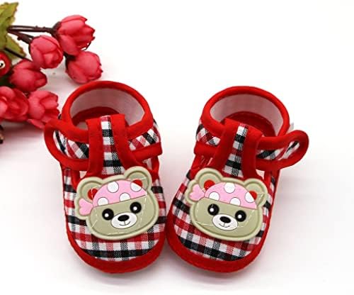 Novorođene djevojčice rešetkaste sandale s mekim potplatom, tanke cipele, bijele cipele za djevojčice