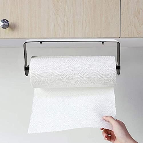 Renslat ljepljivu kuhinjsku valjku držač papira ispod ormarića držač papirnatih ručnika od nehrđajućeg čelika za kuhinjsku