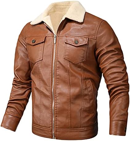 3xl Windbreaker Muškarci Muška zima mekana kožna jakna Stilska jakna Stilska nadmašena odjeća velike veličine muške zimske