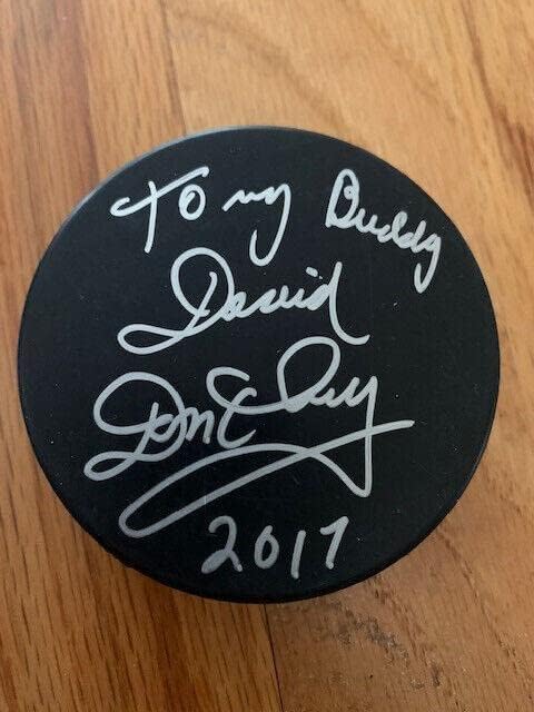Don Cherrie je vlastitim rukama potpisao legendu o hokeju na ledu za Davida Jacea - NHL pakove s autogramom