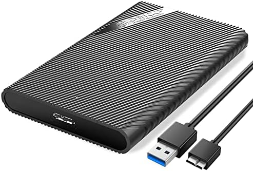 ORICO za 2.5 Kućište tvrdog diska, USB 3.0-SATA Prijenosni vanjski kućište za SSD, 7 mm / 9,5 mm, HDD 5 Gb / s Podrška UASP