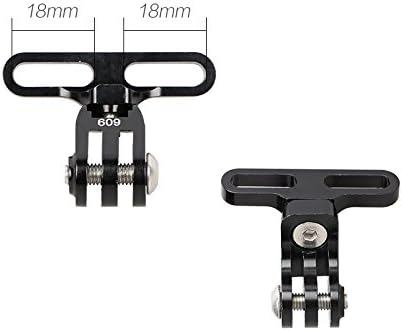 Montaža za biciklističku kameru, aluminijski biciklistički stabljika prednja kamera Kompatibilno s GoPro Xiaomi SJCAM AKCIJSKA