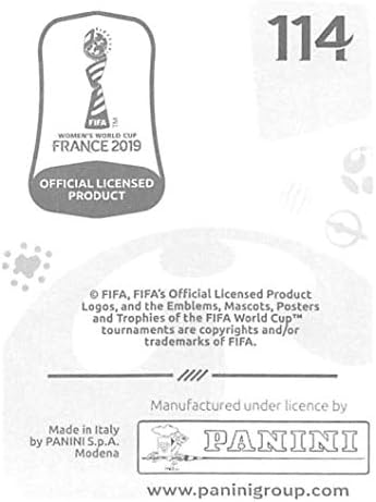 2019. Panini FIFA -ina naljepnica za svjetski kup na ženskom planu br. 114 Lena Petermann Njemačka Mini naljepnica Trgovačka