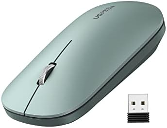 Bežični miš od 2.4 inča tihi računalni miš Aluminijska podloga za miša