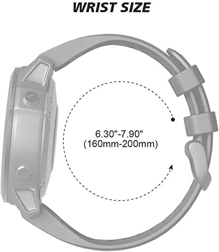 Brart silikone brzo izdanje traka za sagledavanje za Garmin Fenix ​​7 7x 7s Smartwatch Easyfit 20 22 22 mm zglobovi zglob