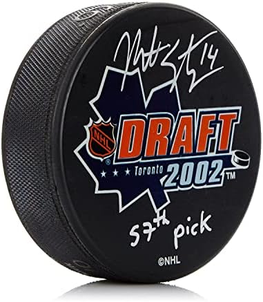 Matt Steijan potpisao je na draftu 2002. godine s 57. izborom-Pakovi s autogramom NHL igrača