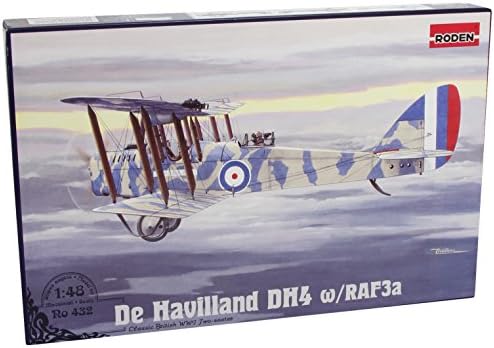 Roden de Havilland DH4 Britanski dvosjed dvosjeda biplana-dnevni bombaš s motorom RAF3A