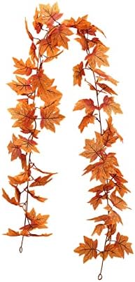 Jesen javorov list vijenac ukrasi zahvalnosti Totalni umjetni jesenski lišće viseće vinovo vijenac jesen jesenski dekor unutarnji