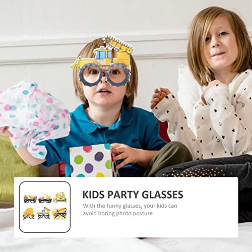 Bestyard car dekor za djecu sunčane naočale 4 komada konstrukcija za zabavu favorizira bez okvira naočala za dobrone torbe