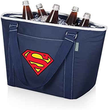 Oniva - marka vremena za piknik - Superman Topanga Tote Cooler Tog - Mekana torba za hladnjak - hladnjak za piknik,