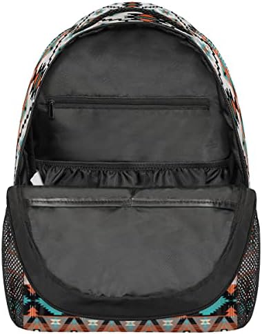 Ruksak etnički aztec geometrijski laptop Računalni ruksak vodootporna fakultetska školska torba ležerna putovanja planinarenje