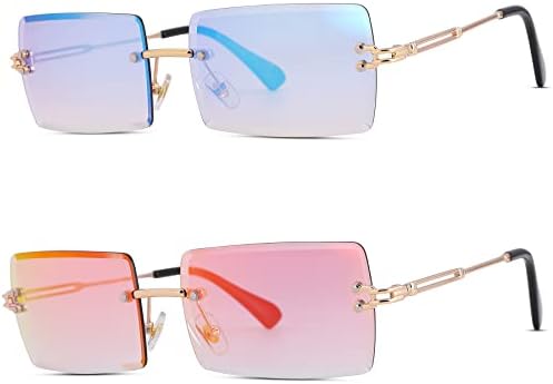 Sunčane naočale pravokutnika za muškarce/žene malene naočale s kvadratnim nijansama