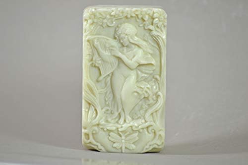 Nimfa božica silikonski kalup sapun žbuka voska od smola glina 5oz