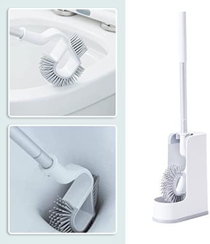 Četka za čišćenje i držač za toaleta ispod četkice za usne s kadijom za toalet pilinga četka za čišćenje štapića za čišćenje