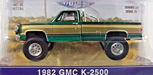 Zeleni stroj 44860-F Fall Guy Stumman Association-1982 GMC K-2500 1:64 Skala Greenlight Chase