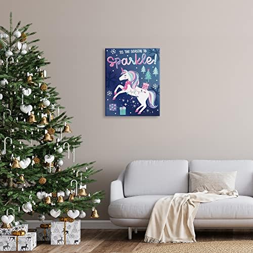 Sezona5. za svjetlucanje hirovitih božićnih snježnih pahuljica jednoroga, dizajn Angele niceas