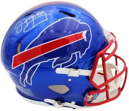 Jim Kellie potpisao je flash kacigu NFL-a u punoj veličini s potpisom Jima Kellieja - NFL kacige s autogramom