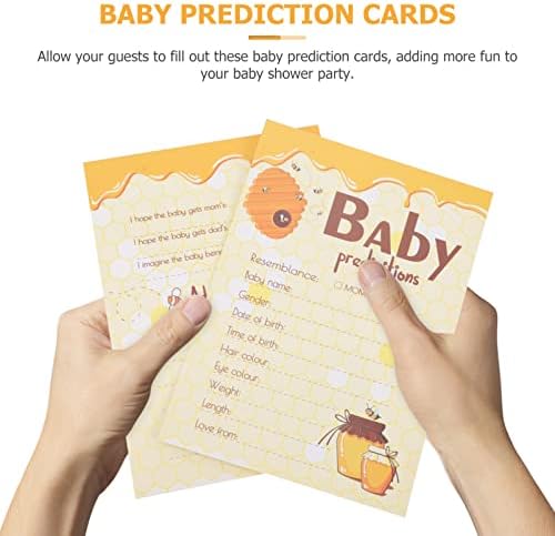* 20pcs kartice za savjete za njegu beba, slatke kartice za sreću za dječaka ili djevojčicu, kartice za savjete i želje za