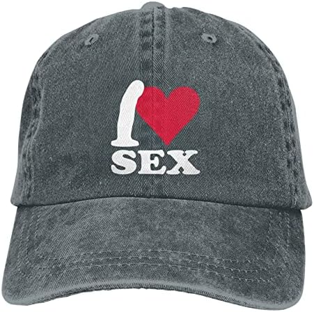 Obožavam seks bejzbol kapu za pranje podesivih bejzbol kapica ženski muški golf šeširi