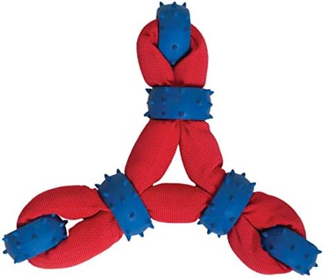 MPP Gladijator Tvrdi se igračke za pse Trostruki sloj izdržljive tegljače Chew Odaberite trokut ili prsten