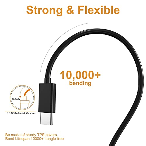 Toxaoii Zamjena brzo punjenja kabel kabela za kabel kabela za izvanredne 2 papirnate tablete, onn pro 8 , pro 10.1, 8 11
