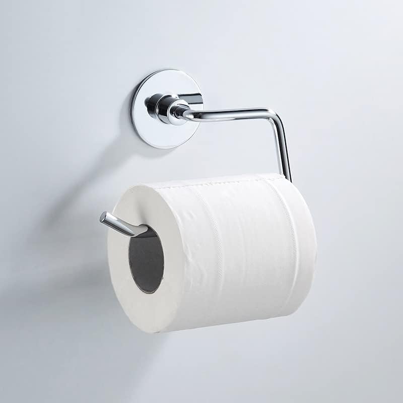 SLSFJLKJ Držač papirnatih ručnika Rail za ne-perforirano držač za fiksaciju noktiju WC-a zidni držač toaletnog papira