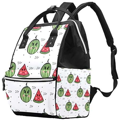 Crtić lubenice od lubenice torbe torbe mame mame ruksak veliki kapacitet pelena vrećica za njegu putničke torba za njegu