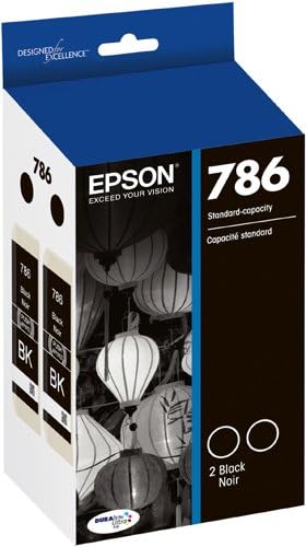 Epson durabrite ultra standardni kapacitet -ink -cartridge, dvostruko crno