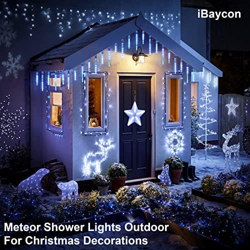 Ibaycon 300 LED boja Promjena božićnih lampica, 98ft 17 boja Halloween String Lights Outdoor, Fairy Twinkle Tree svjetla