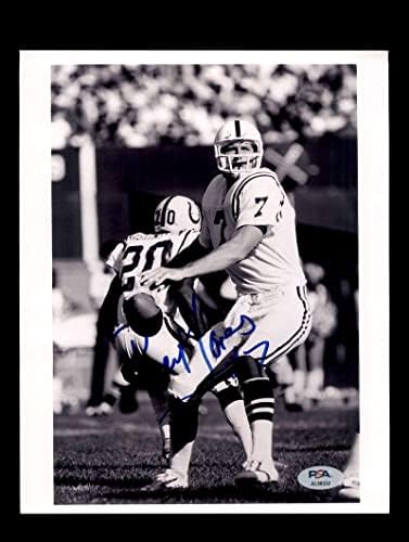 BERT JONES PSA DNK potpisao COA 8x10 Autogram Fotografija - Autografirane NFL fotografije