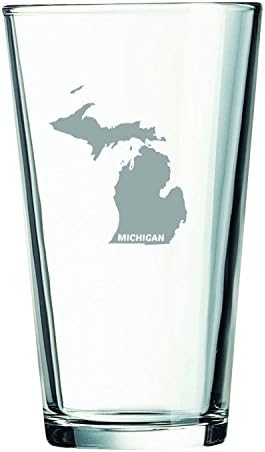 Plan države Michigan je 16 oz. Čaša od pinte